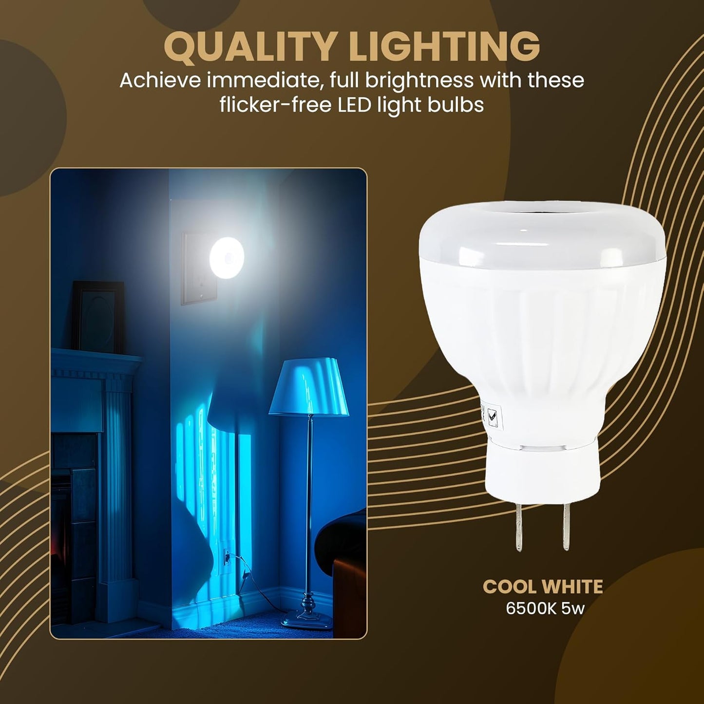 GlowGuard Motion Night Light