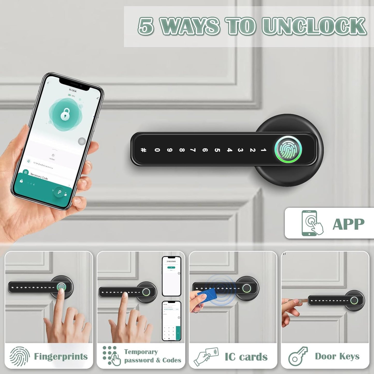 TouchSecure Smart Door Lock