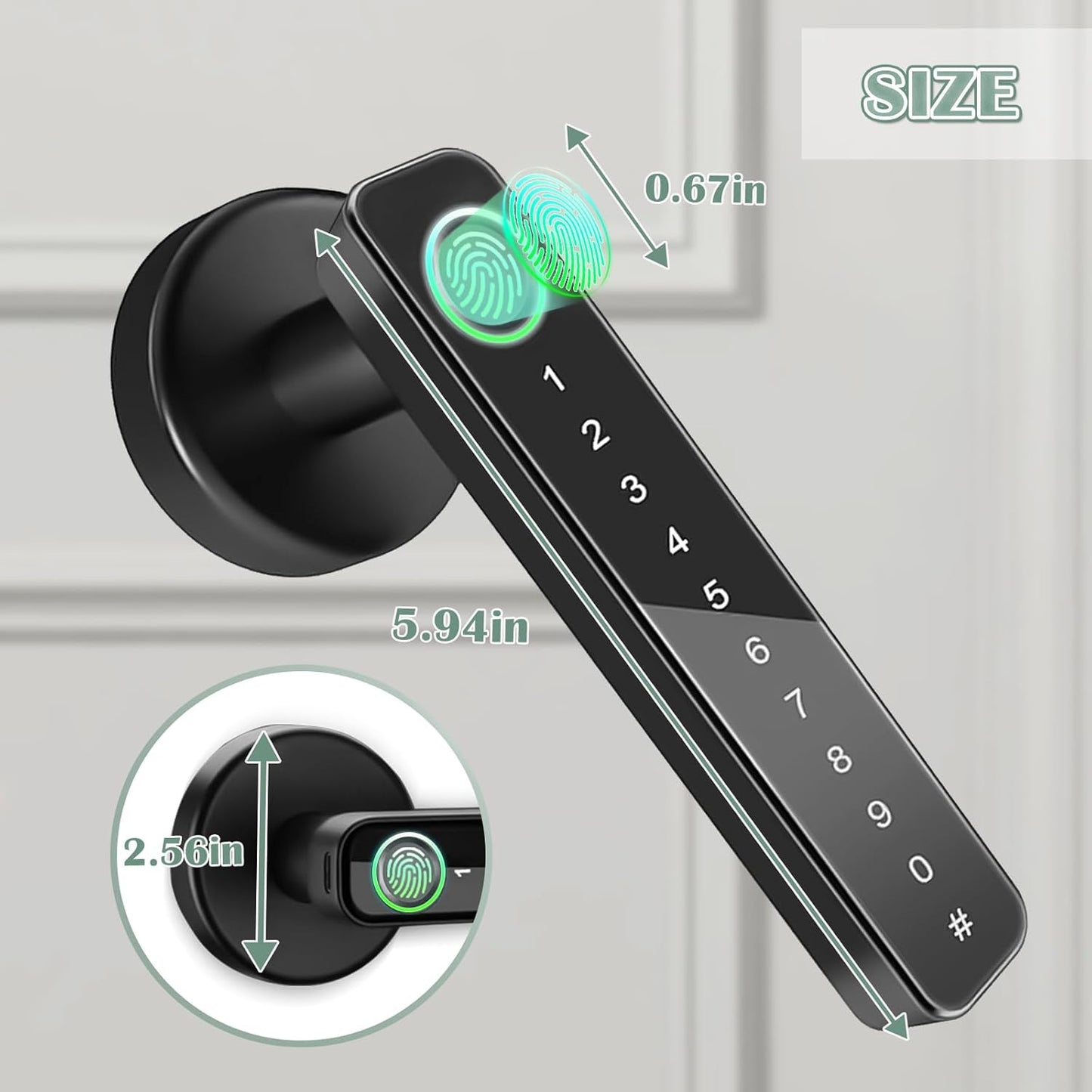 TouchSecure Smart Door Lock