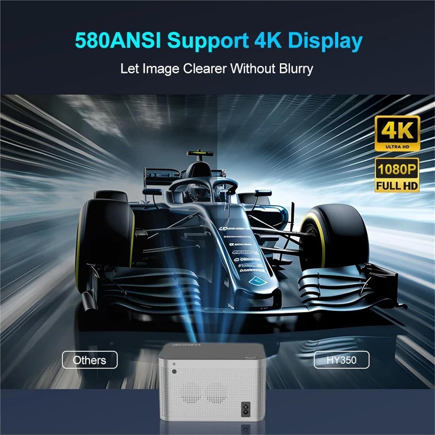 VisionMax HY350 Smart Projector