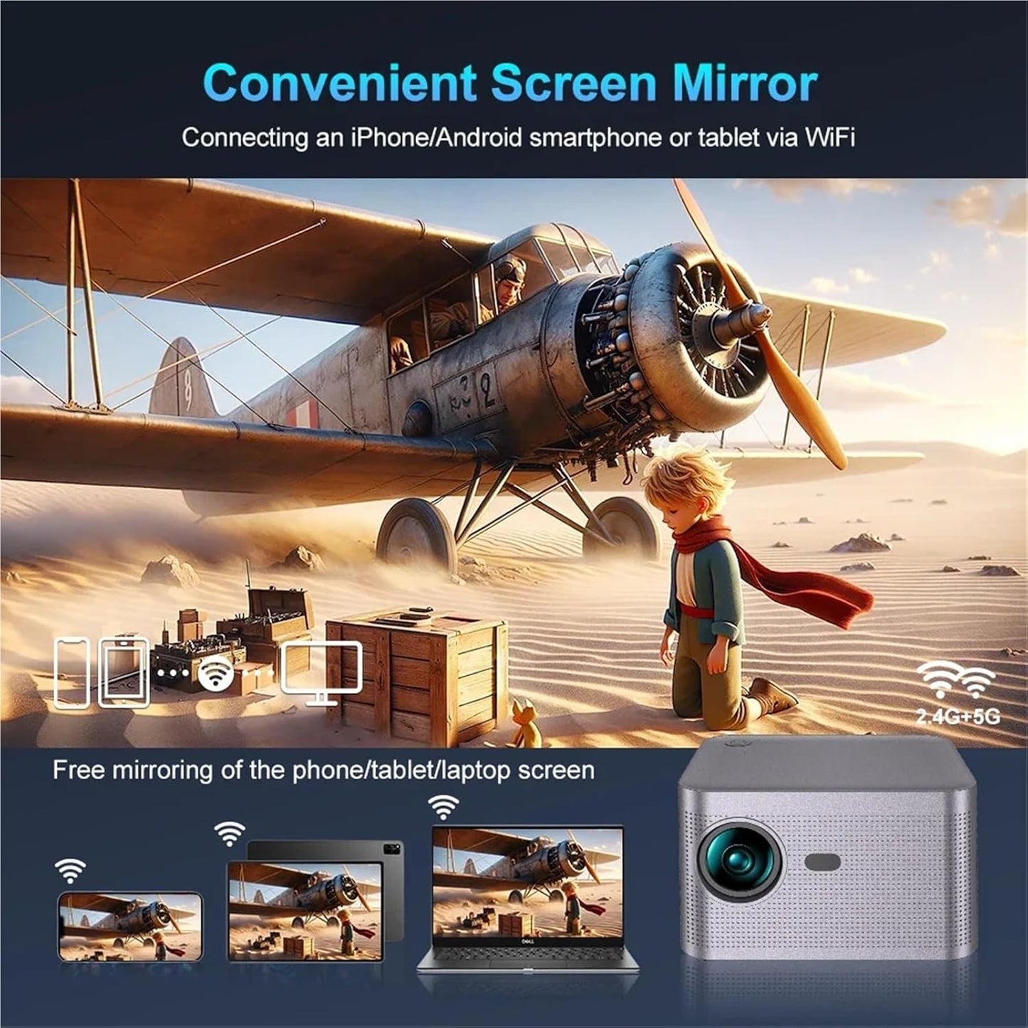 VisionMax HY350 Smart Projector