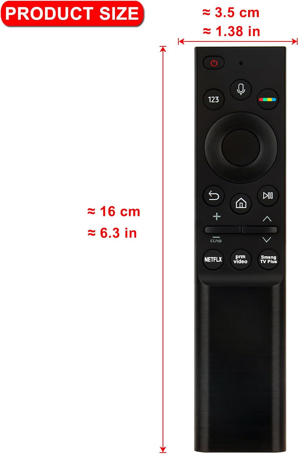 UniControl Voice Remote for Samsung Smart TVs